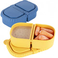 9.5 Ounce Dual Compartment Silicone Snack Container