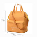 Oxford Lunch Tote Bag With Shoulder Strap