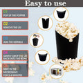 Microwave Popcorn Popper Maker Single Serve Portion Silicone