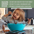 Kitchen Wooden Handle Silicone Spoon