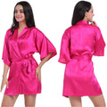 Women Satin Robe Sleepwear