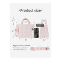 Diamond-Pattern Design Shoulder Bag/Handbag