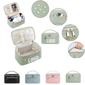 Travel Cosmetic Bag PU Leather
