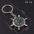Promotional Gifts Zinc Alloy Compass Keychain