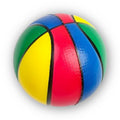 Custom 2.5 Inch Soft PU Foam Rainbow Basketball Stress Ball