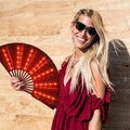 Glowing LED Folding Fan