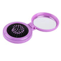 Folding Round Comb With Mirror