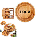 Bamboo Cheese Board Set