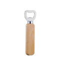 Stainless Steel Bottle Opener With Oak Handle/ Wedding Gift