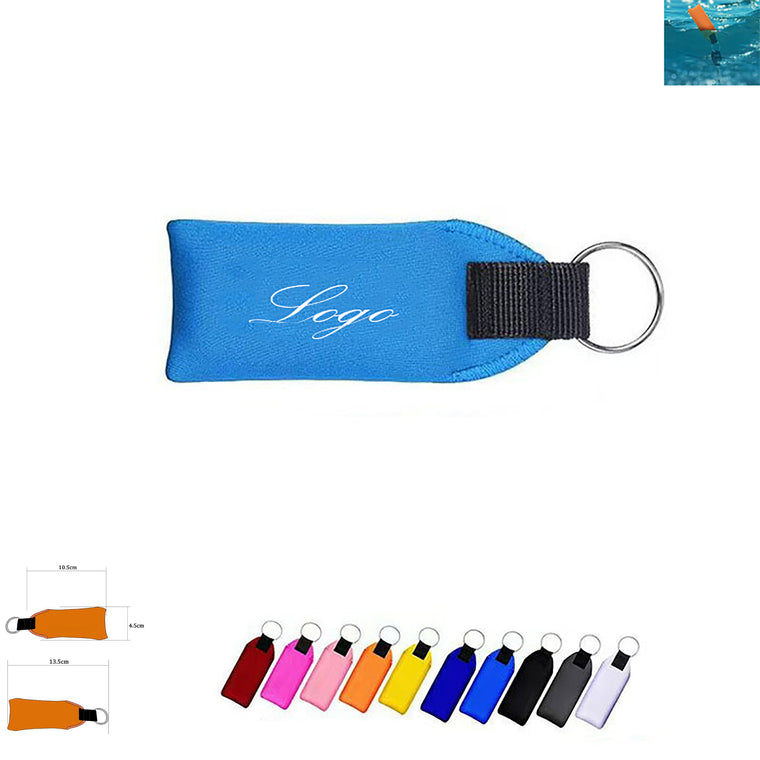 Neoprene Float Keychain
