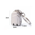 Portable Mini Stainless Steel Nail Clipper Keychain
