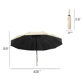 Automatic Folding Sun And Rain Umbrella With 10 Ribs