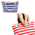Stripe Mariner Tote Bags