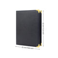 12.6 x 9.8 Inches 6 View Menu Cover