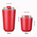 14 oz Travel Coffee Mug Stainless Steel Vacuum Cup