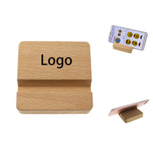 Square Solid Wood Phone Stand