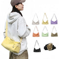Colorful Canvas Bag Shoulder Bag Macaroon Colors