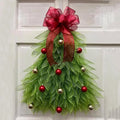 Christmas Tree Wreath For Front Door