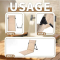 Portable Folding Backrest Chair
