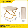 Foldable Camping Stool With Carrying Bag