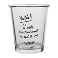 Clear Glass Cup With Flared Rim（12Oz）