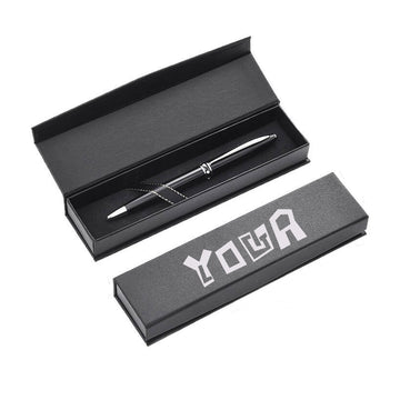 Empty Black Ballpoint Pens Gift Box