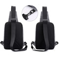 Crossbody Backpack Sling Bag With Earphone Jack