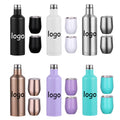 Insulated Wine Bottle and 2 Tumblers
