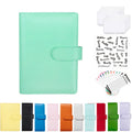 Pu Leather A6 Ring Binder With Multiple Budget