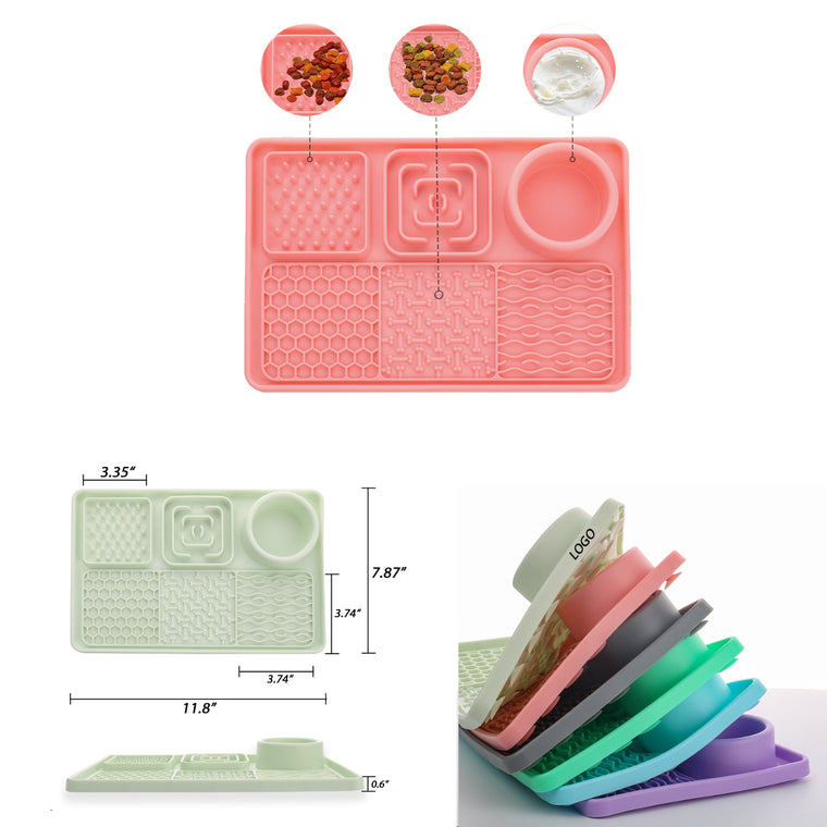 Pet Slow Feeder Lick Mat/Placemat