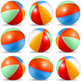 Custom 2.5 Inch Soft PU Foam Rainbow Beachball Stress Ball
