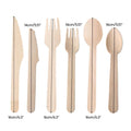 Disposable Wooden Outdoor Eco-Friendly Dining Utensils