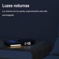 Home Dual Cell Phone Wireless Charging With Digital Clock