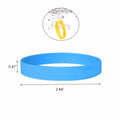 Classic Colored Silicone Wristband