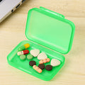 Multi Functional Transparent Plastic Pill Box
