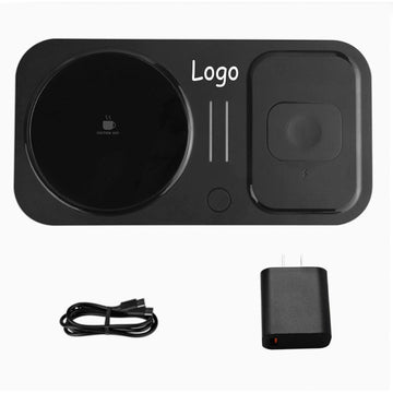 4-In-1 Cup Warmer Mug Keep Warm Pad With Wireless Charge