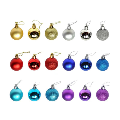 1.57 Inch Christmas Balls Ornaments
