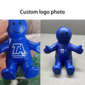 Squeezable Smile Face Guy Phone Holder