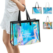 Holographic Clear PVC Tote Bag