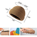 Warm Woolen Hat With High Stretch Head Circumference
