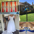 10 Inch Wide Satin Ribbons For Cutting Ceremony