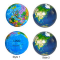 PU Foam Earthball Globe Ball Stress Reliever Toy - World Map