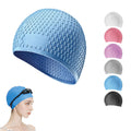 Premium Silicone Swim Cap Comfortable Stretch Fit