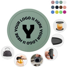 Silicone Round Jar Opener Coaster