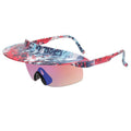 Oversized Bicycle Visor Hat Sport Sunglasses