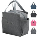 Insulated Lunch Bag With Bottle Holder