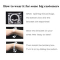 Led Acrylic Glowing Support Concert Bracelet