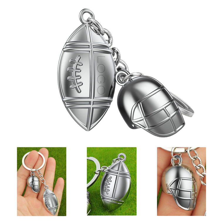 Rugby Helmet Charm