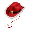 Christmas Cowboy Hat
