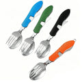 Camping Multi-Functional Folding Cutlery Set